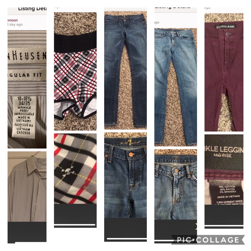 Reseller bundle! Over 60 items, men’s women’s kids